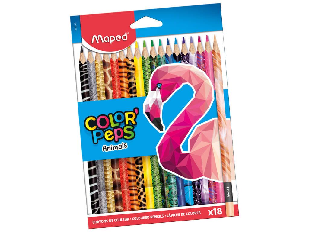 MAPED Colorpeps Pencil Animal 18col MD-832218