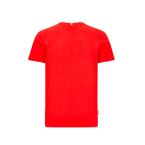 2020 Ferrari Italy F1 Mens Vettel Driver T-Shirt Red