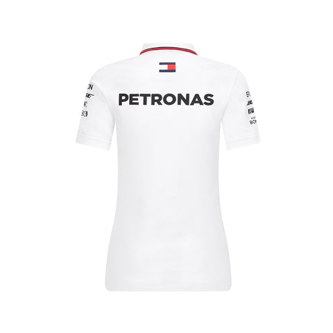 2020 Mercedes Amg F1 Ladies Team Polo Shirt White