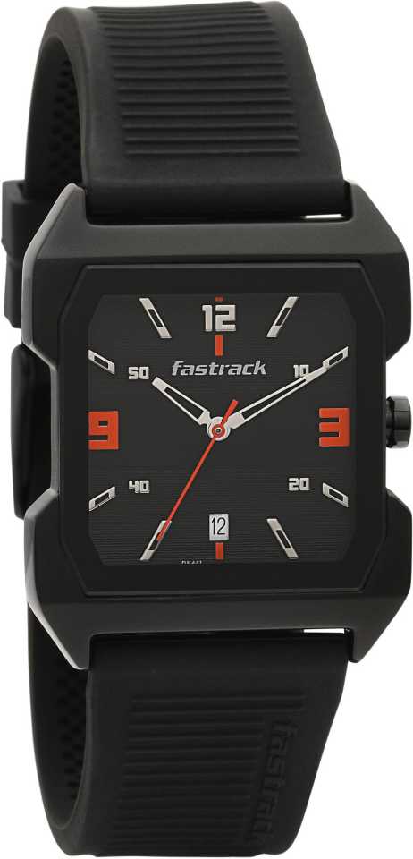 FastTrack Hit List Analog Men's Watch 1474NP01 | Resin | Water-Resistant | Minimal | Quartz Movement | Lifestyle| Business | Scratch-resistant | Fashionable | Halabh.com