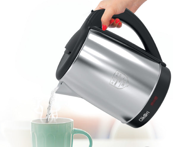 Clikon 1.8 L Cordless Stainless Steel Electric Kettle 2200W | Kitchen Appliance | Halabh.com