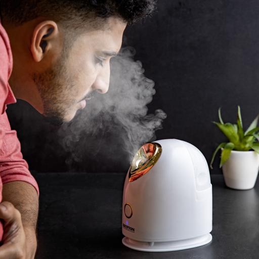 Krypton 280w Facial Steamer With Large Capacity Water Tank White