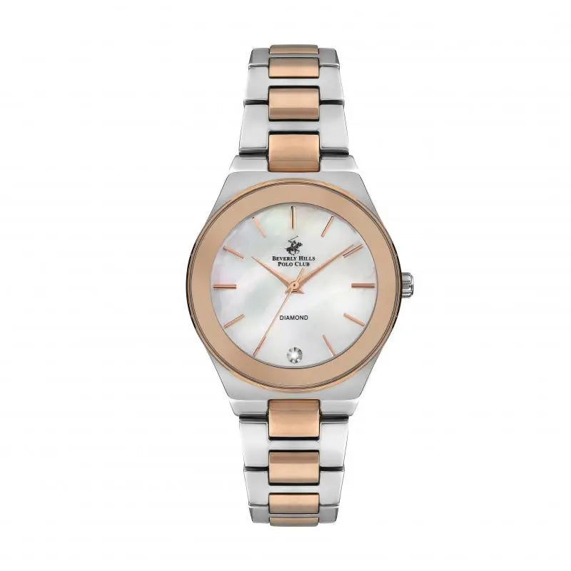 Beverly Hills Polo Club Women's Watch BP3229X.520 | Stainless Steel | Mesh Strap | Water-Resistant | Minimal | Quartz Movement | Lifestyle | Business | Scratch-resistant | Fashionable | Halabh.com