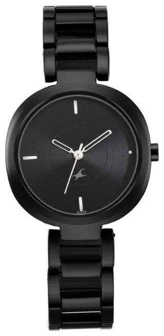 Fastrack  Women Black Analog Watch