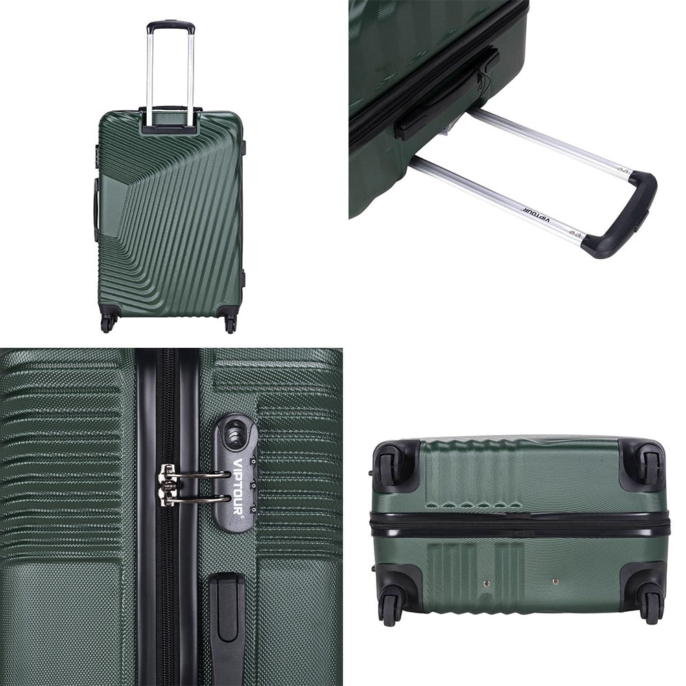 VipTour Abs Trolley Luggage 3PCS Set