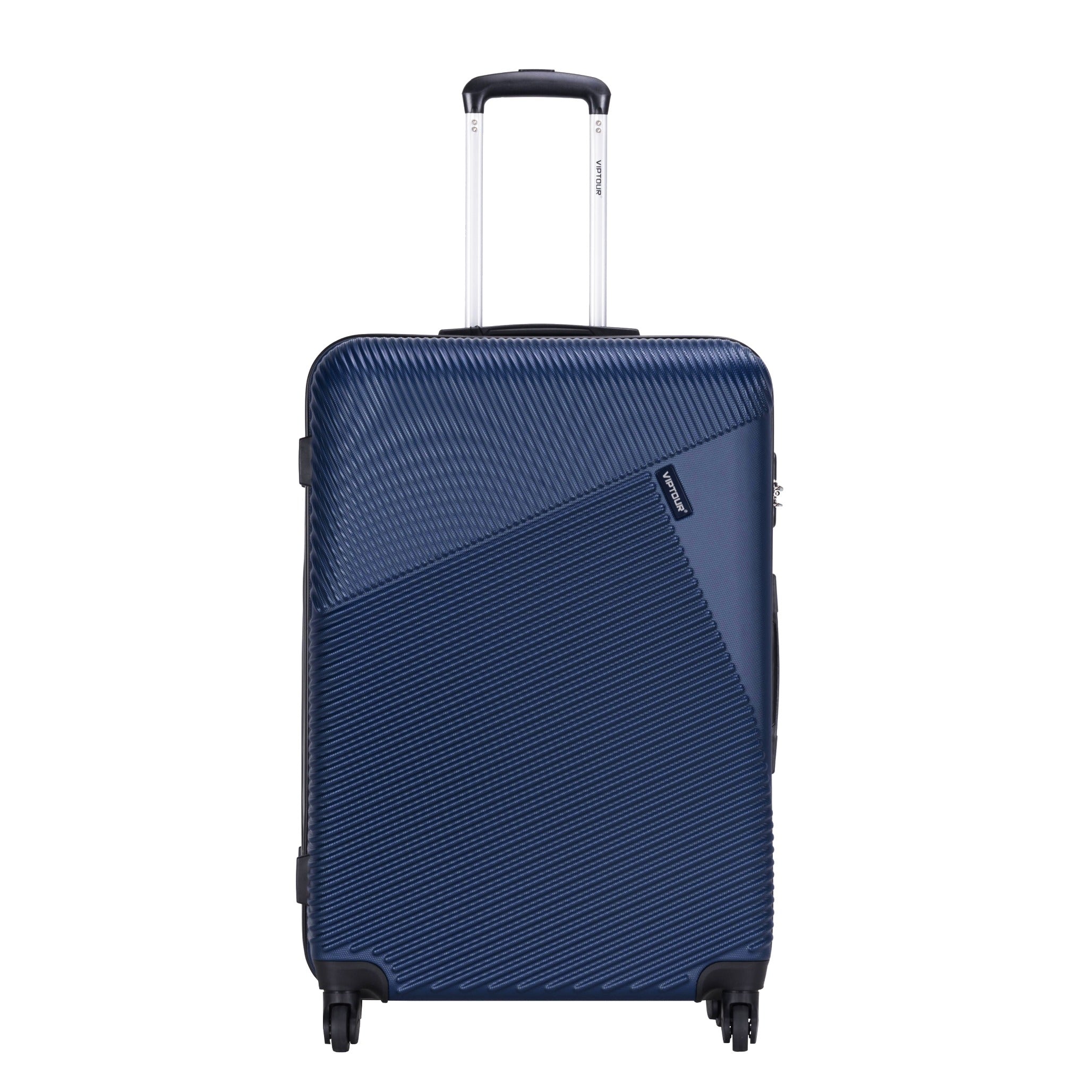 VipTour Abs Trolley Luggage 3PCS Set Dark Blue