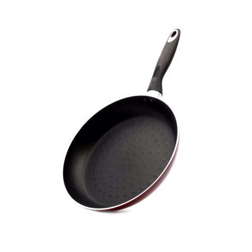 Royalford 32 cm 3 Layer Non Stick Fry Pan - Red RF1257FP32