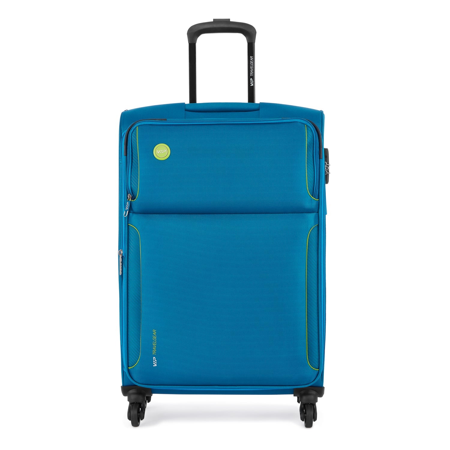 VIP Canada 4 Wheels Soft Trolley Expandable 54cm Teal