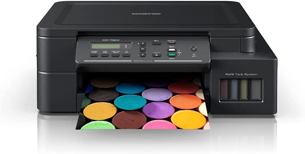 Brother Wireless All In One Ink Tank Printer Black DCP-T520W | Halabh.com