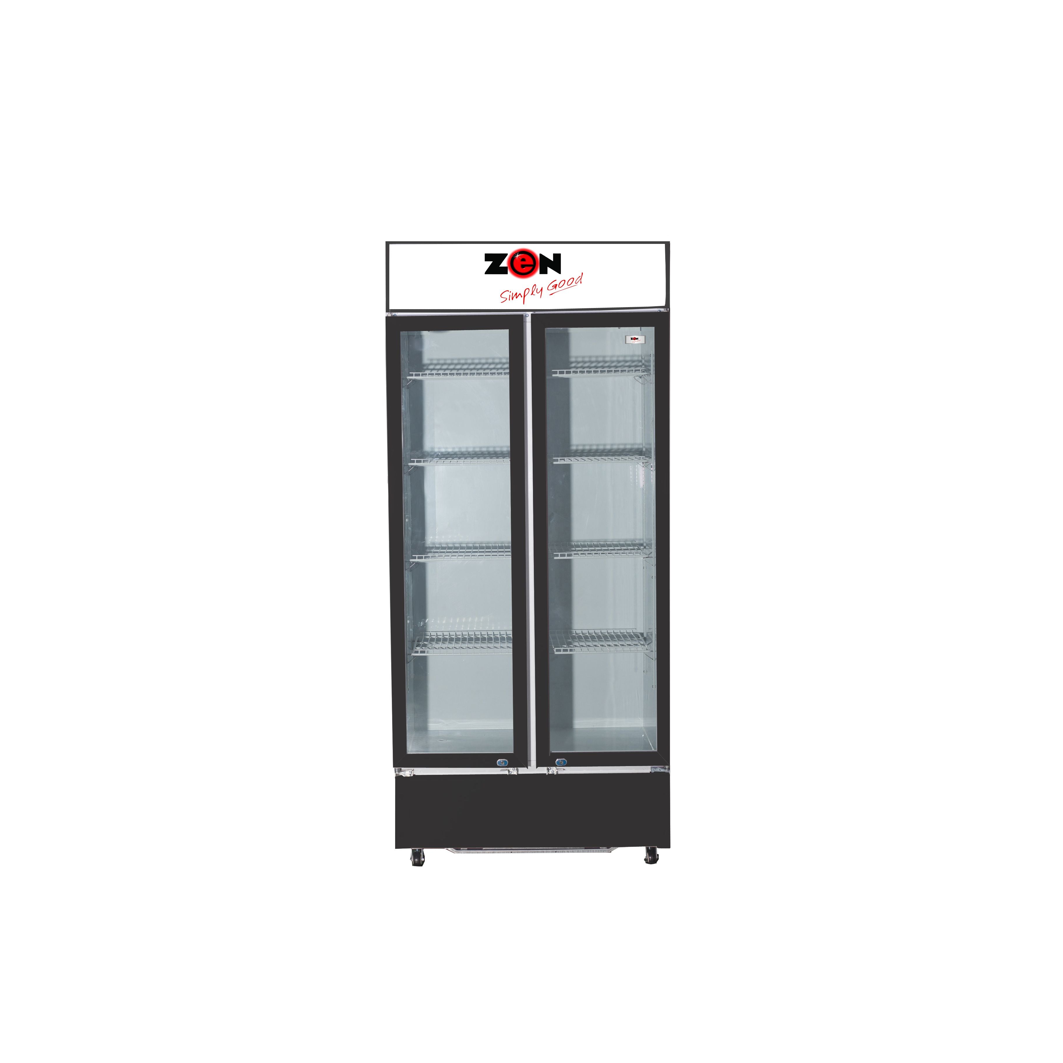 Zen Double Door Showcase Chiller 508Ltr - ZSFD508 | Home Appliance & Electronics | Halabh.com