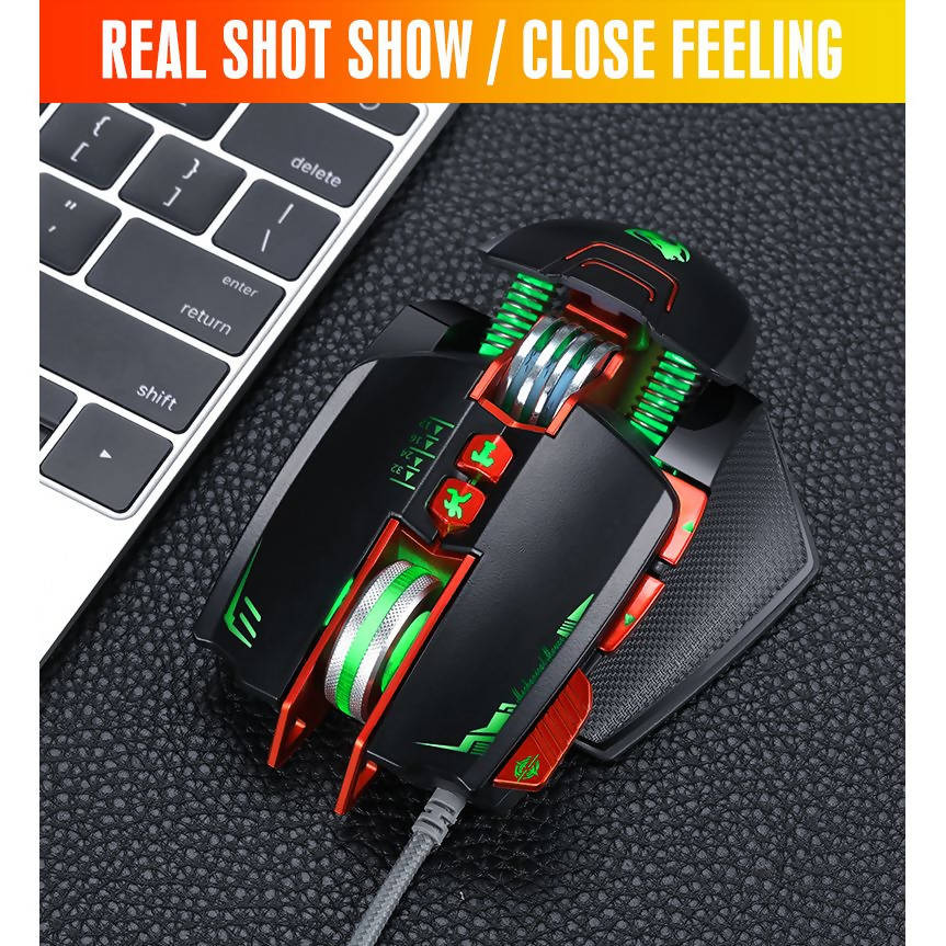 Shop T-WOLF V9 Wired RGB Gaming Mouse | Improve Your Gaming