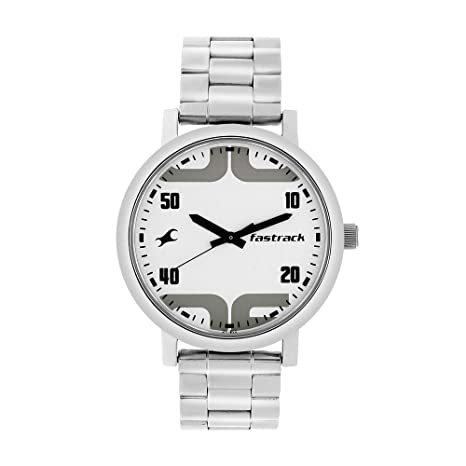 Fastrack Bold Analog White Dial Men's Watch