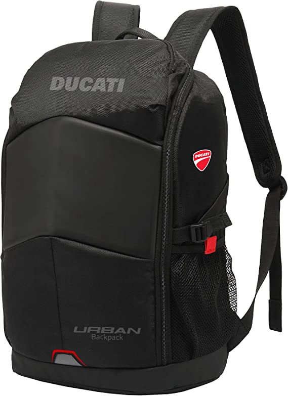 Ducati Urban Comfort Backpack Waterproof For Adults Black