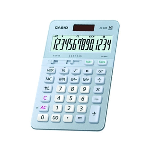 Casio calculator JS 40B blue