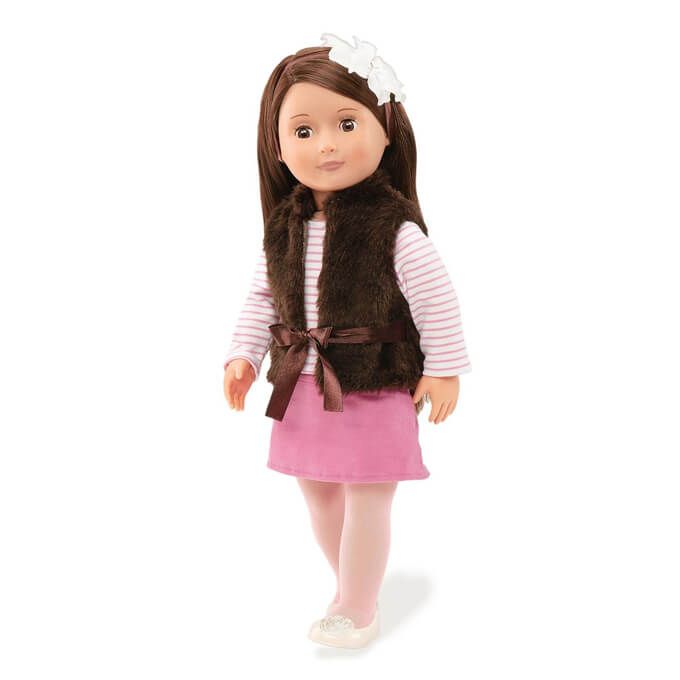 Our Generation Doll With Vest, Sienna