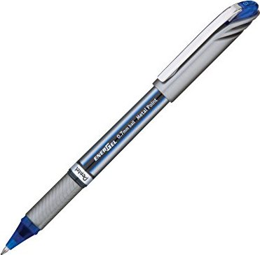 Energel Nv Stick Gel Pen 0.7 Mm Metal Tip Blue