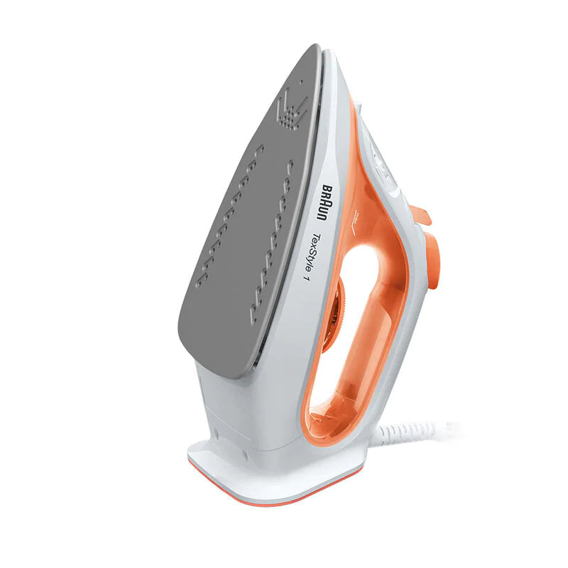 Braun TexStyle 1 Steam Iron 1900W 220ml Tank | reliable performance | lightweight | variable steam settings | safety features | stylish | even heat distribution | Halabh.com