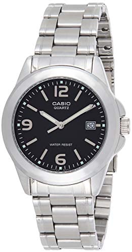 Casio Men's Analog Watch MTP-1215A-1ADF | Stainless Steel | Mesh Strap | Water-Resistant | Minimal | Quartz Movement | Lifestyle | Business | Scratch-resistant | Fashionable | Halabh.com