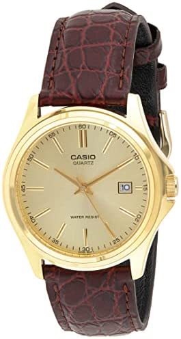 Casio General Men's Watch MTP-1183Q-9ADF | Leather Band | Water-Resistant | Quartz Movement | Classic Style | Fashionable | Durable | Affordable | Halabh.com