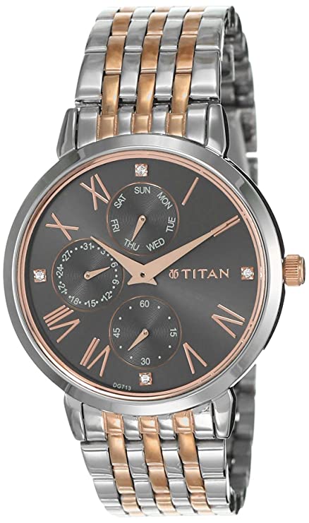 Titan Neo Analog Grey Dial Women's Watch