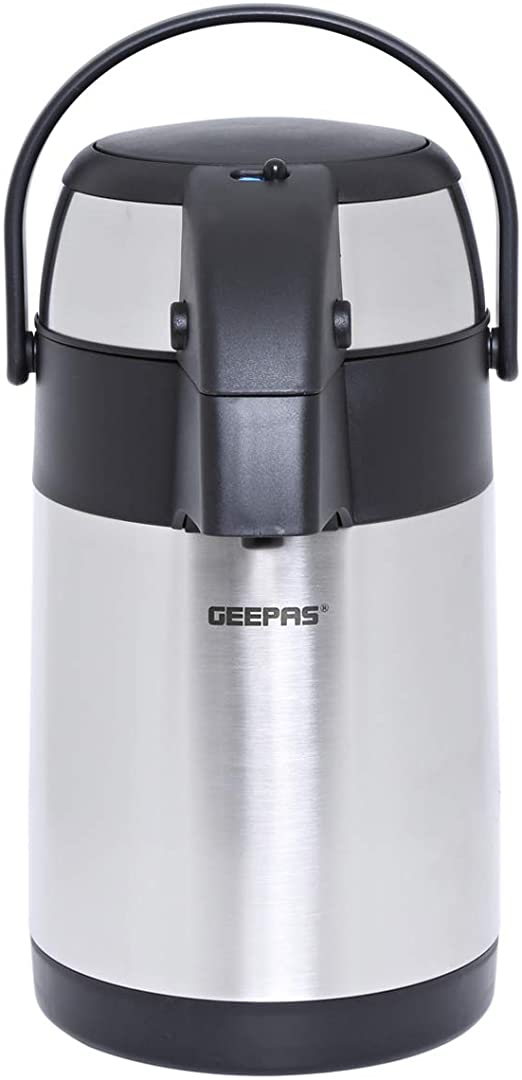 Geepas Double Wall Stainless Steel Flask Silver