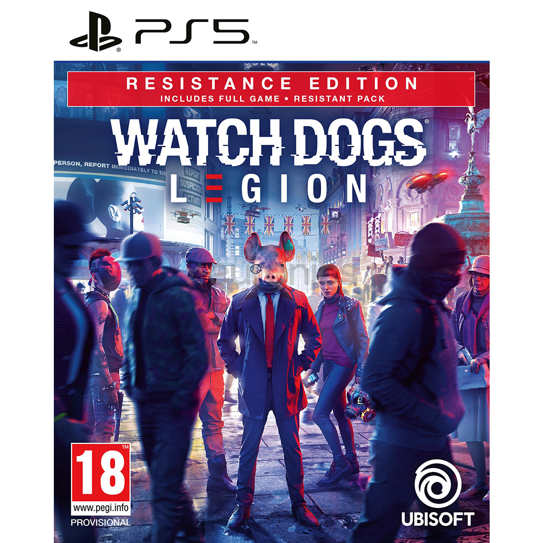 PS5 game Watch Dogs Legion Resistance PS5