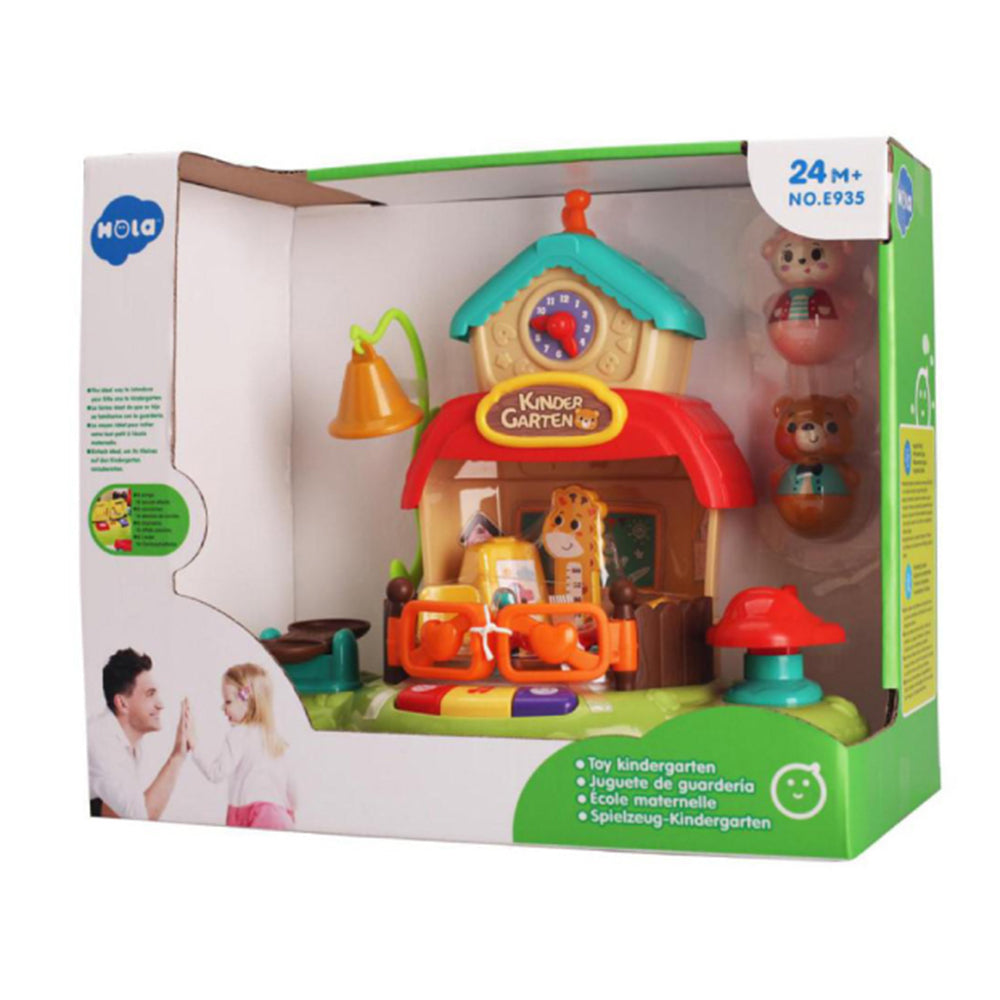 Hola Toy Kindergarten with toy figures, music, songs and sound effects E935