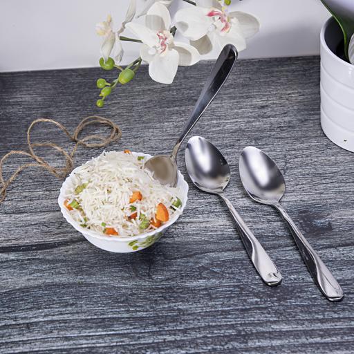 Royalford 3Pcs Ts Tea Spoon  Plain Pattern Cutlery
