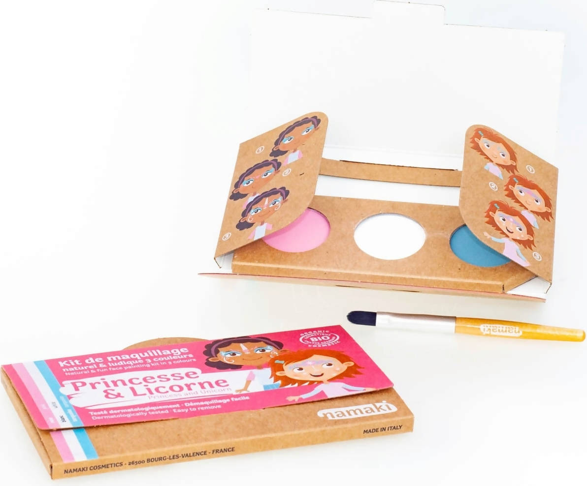Namki Princess & Unicorn Face Painting Kit Color Multi