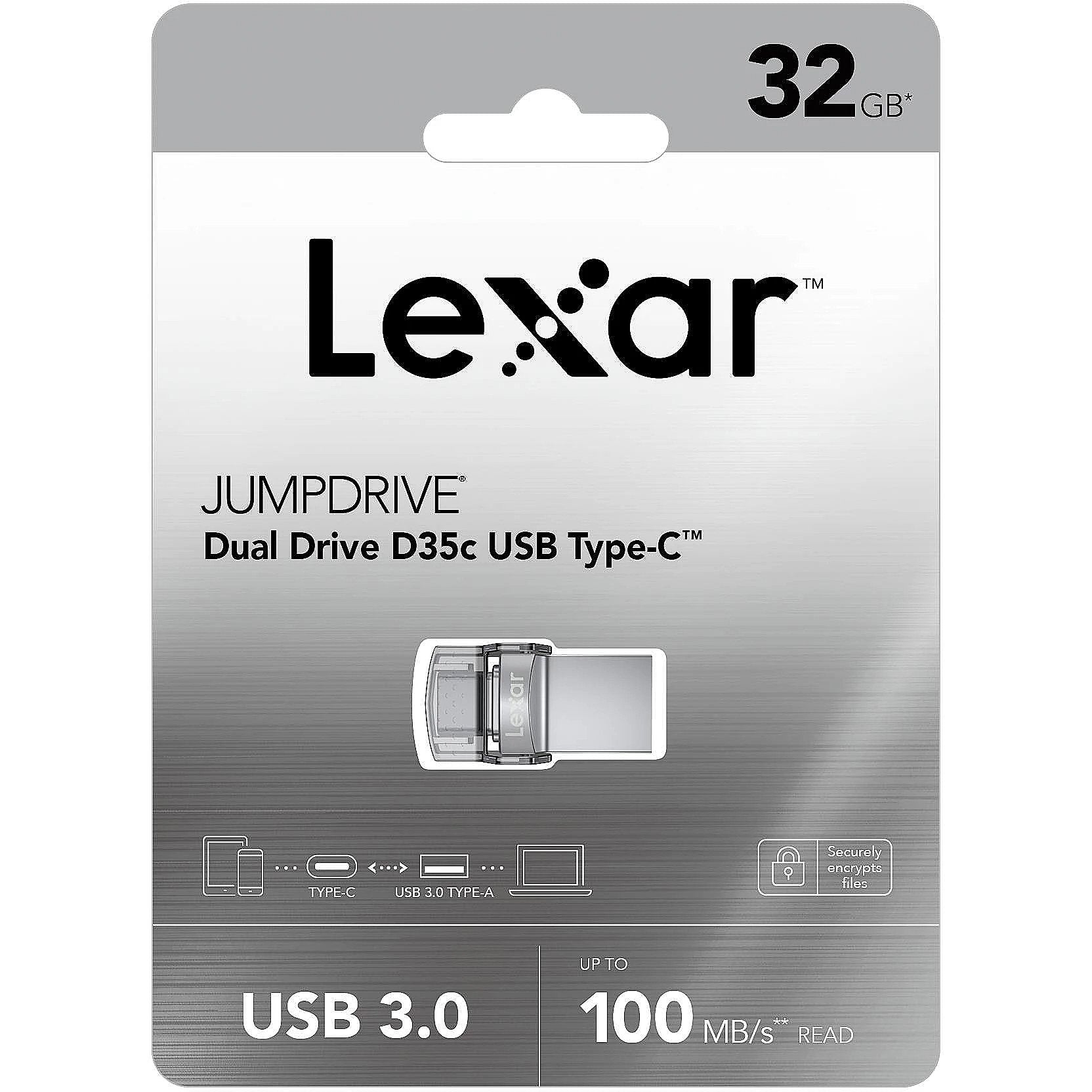 Lexar Jumpdrive Dual Drive  USB 3.0 TYPE C 64GB