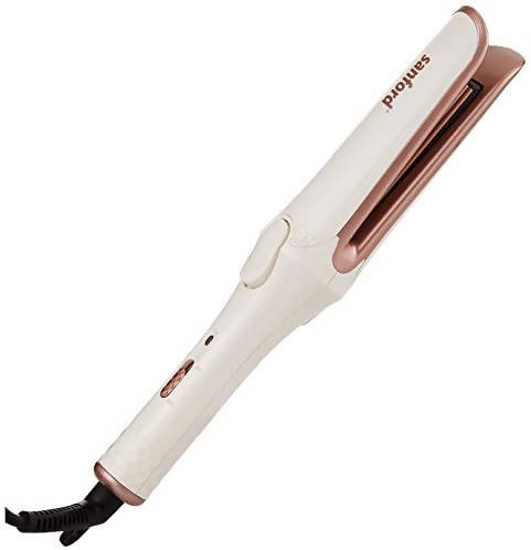 Sanford Hair Styler | Color White & Rose Gold | Best Personal Care Accessories | Hair Care & Styling Product | Halabh