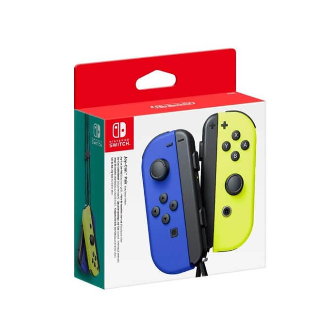 Nintendo Switch Joy Con Controller Pair Neon Blue/ Neon Yellow