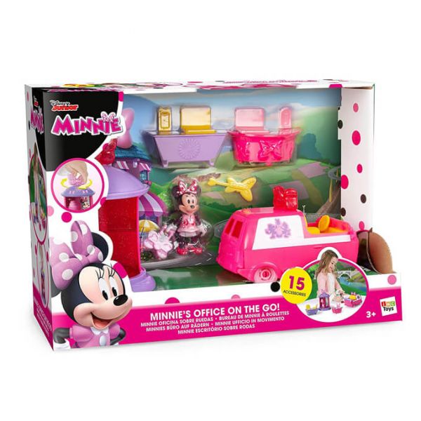 Happy Helpers Office And Minnie Van And 1 Figure