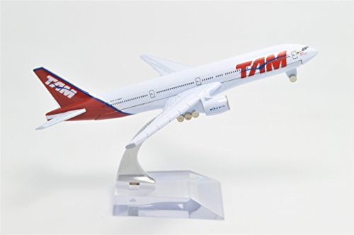 1:400 16cm B777 Brazil TAM Airlines Metal Airplane Model Plane Toy