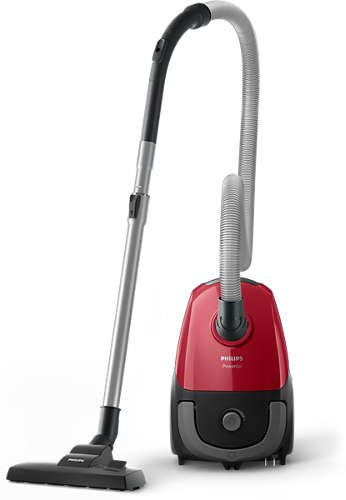 Philips Power Go Vacuum Cleaner Red -  FC8293 | powerful suction | large capacity | versatile cleaning tools | easy maintenance | Halabh.com