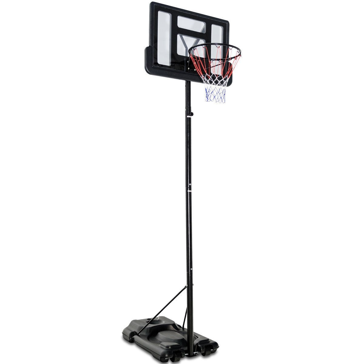 Adjustable Basketball Hoop System Black