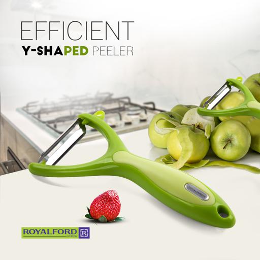 Royalford Y Peeler With ABS Handle Green