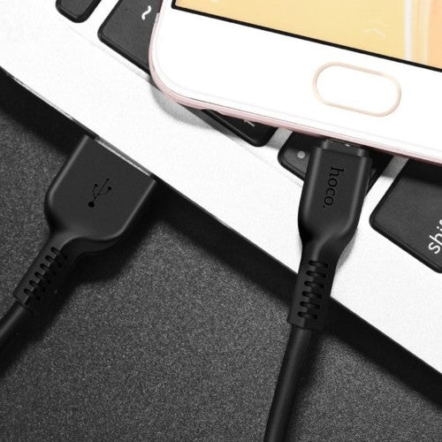 Hoco Charging Cable Micro USB 3m Black
