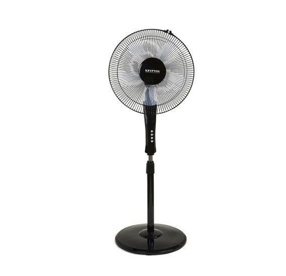 Krypton Stand Fan 16 inch Black | Home Appliances & Electronics | Halabh.com