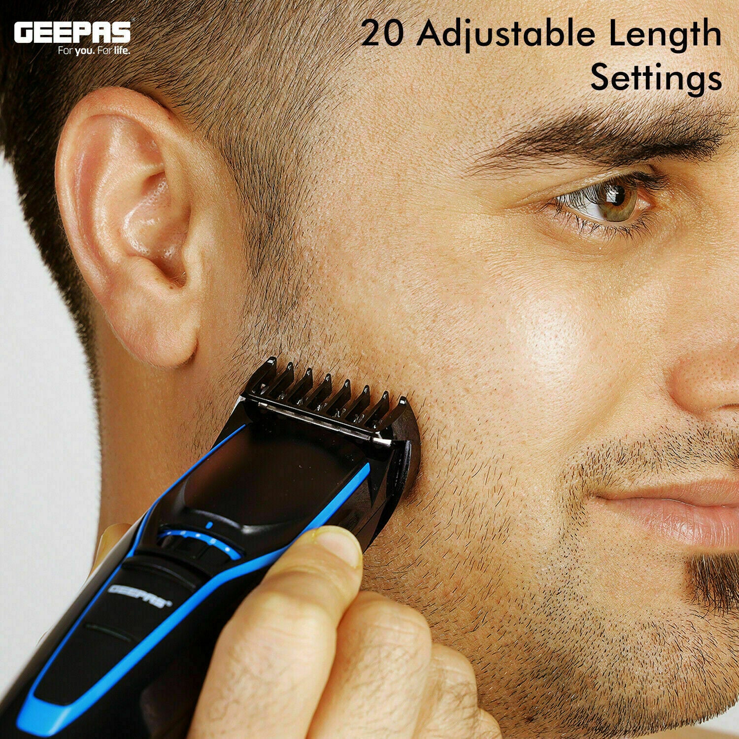Geepas Rechargeable Beard Trimmer in Bahrain - Halabh