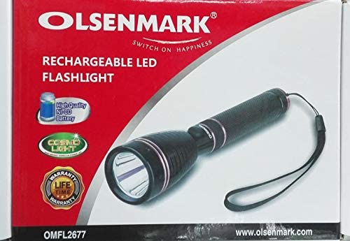 Olsenmark Rechargeable LED Flashlight