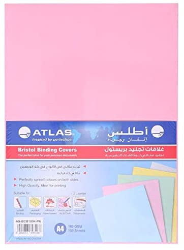 Atlas Bristol Binding Covers Card