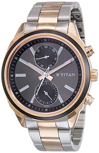 Titan Neo Analog Silver Dial Men's Watch