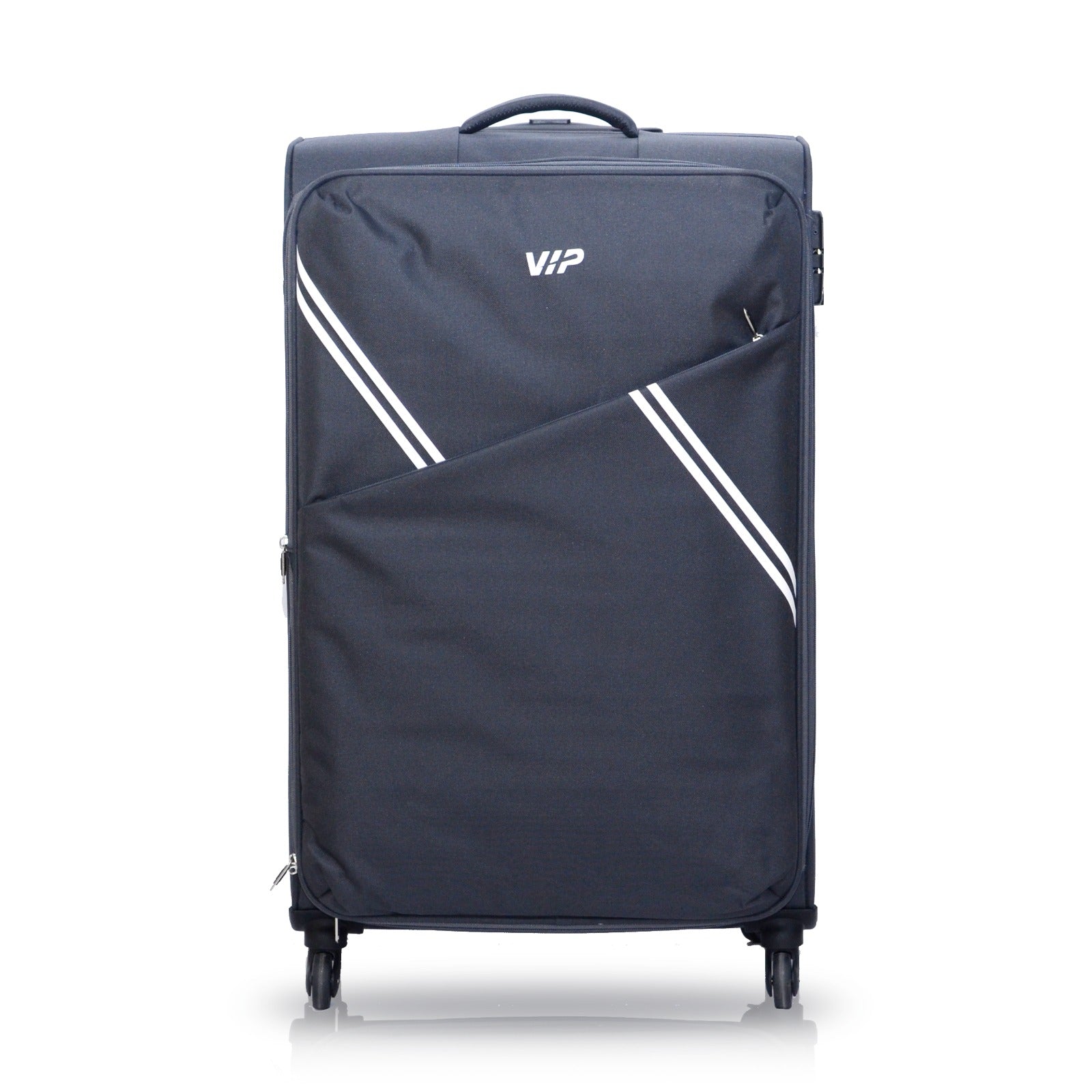 VIP Verona 59cm 4 Wheel Cabin Luggage Trolley Grey