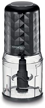 Kenwood Mini Chopper with Quad Blade, Black, 400Watts, 0.8L, CHP40