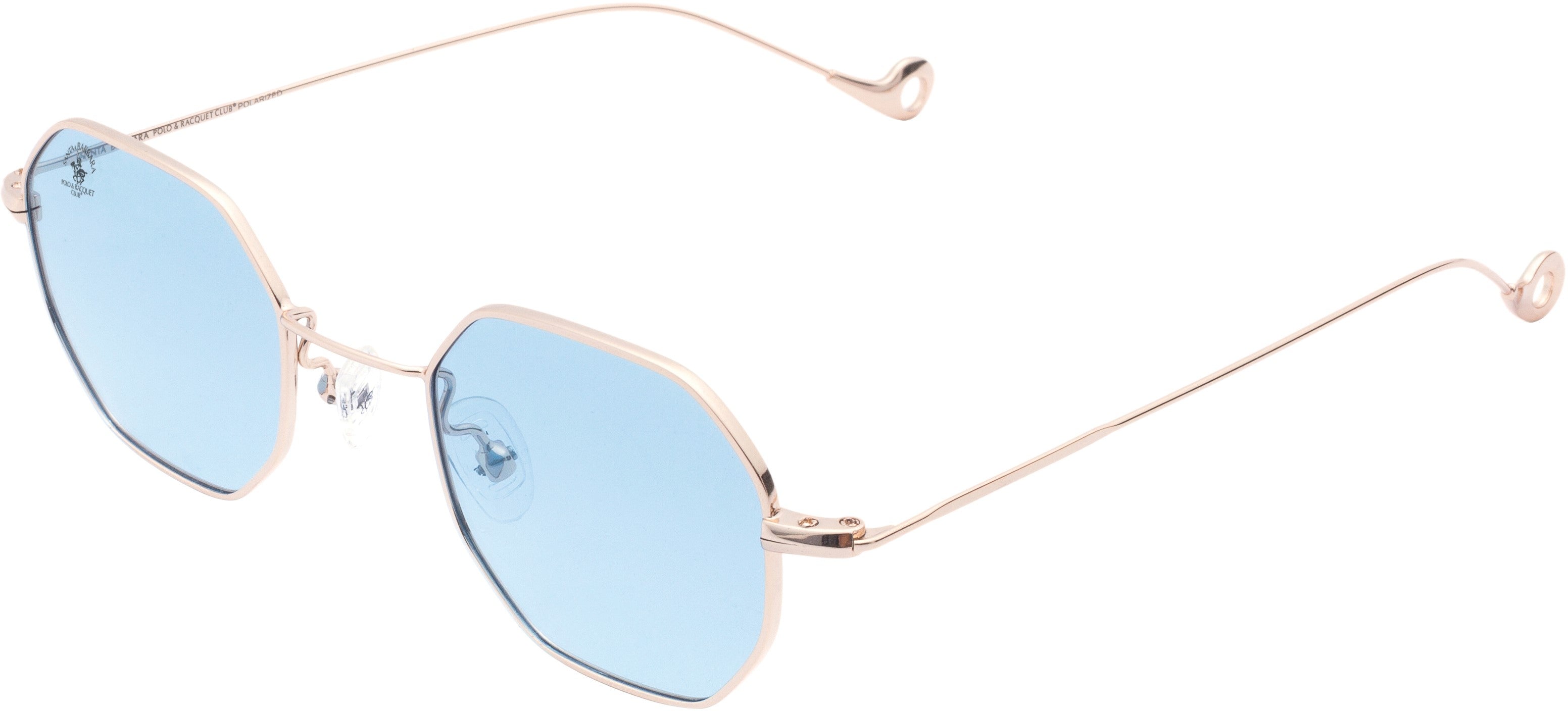Santa Barbara Polo & Racquet Club Womens Polarized Sunglasses Blue