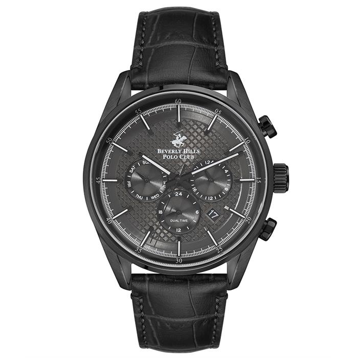 Polo Stainless Steel Gents Watch BP3004X.661 | Leather Band | Water-Resistant | Quartz Movement | Classic Style | Fashionable | Durable | Affordable | Halabh.com