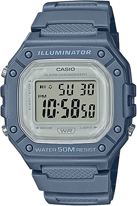 Casio W-218HC-2AVCF Digital Sport Watch | Halabh
