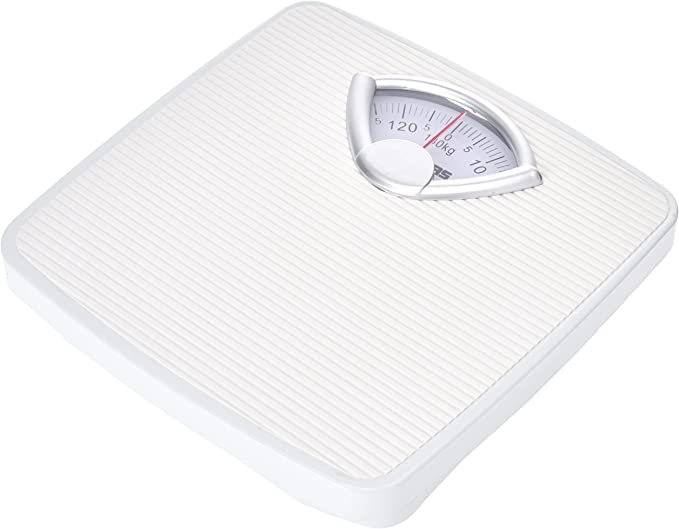 Geepas Mechanical Health Scale With Analog Display White | in Bahrain | Halabh.com
