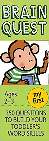 My First Brain Quest Q&A Cards: 350 Questions to Build Your Toddler's Word Skills. Teacher Approved Brain Quest Decks Cards